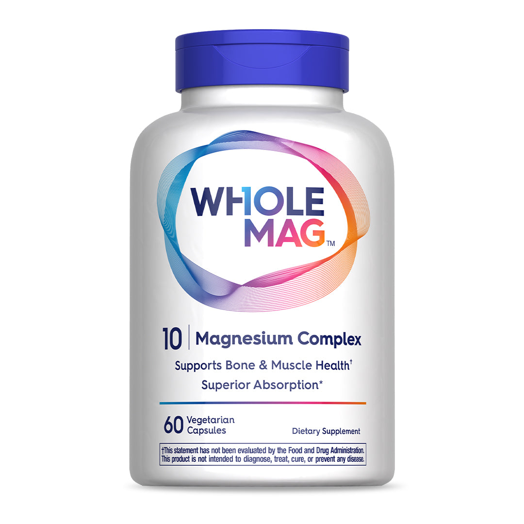 WholeMag 10 Magnesium Complex | Total Body Support | Supports Muscle, Bone and Nerve Health | High Absorption